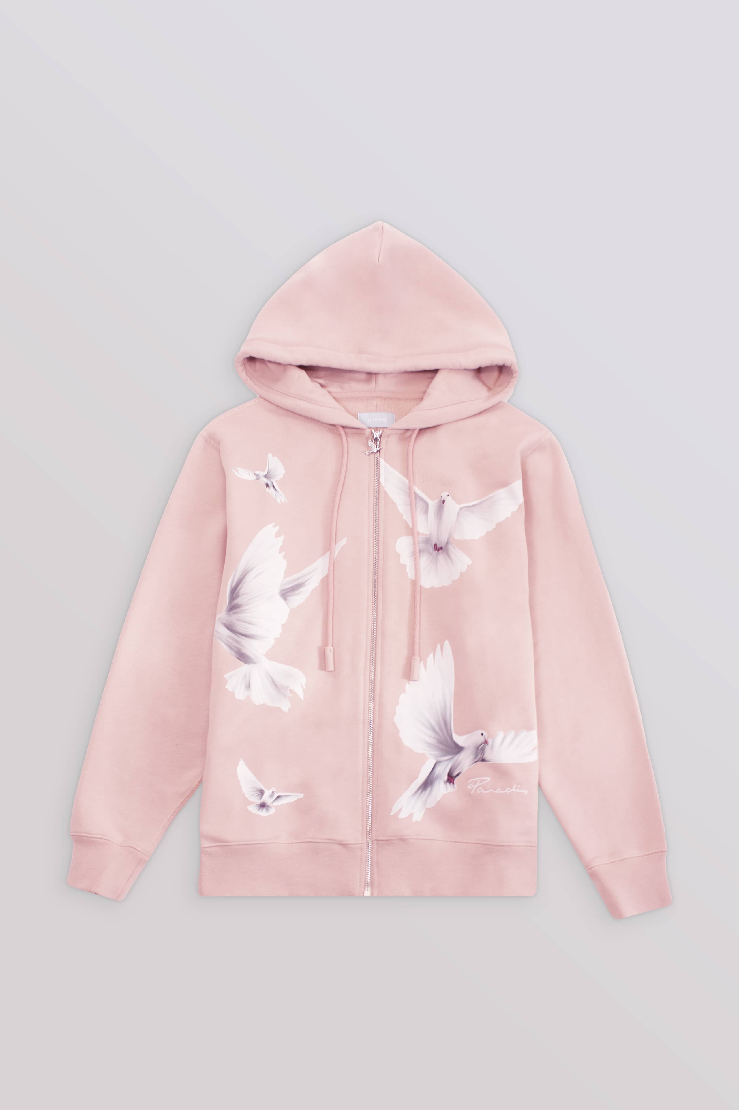Freedom Doves Zip Hooded Sweater