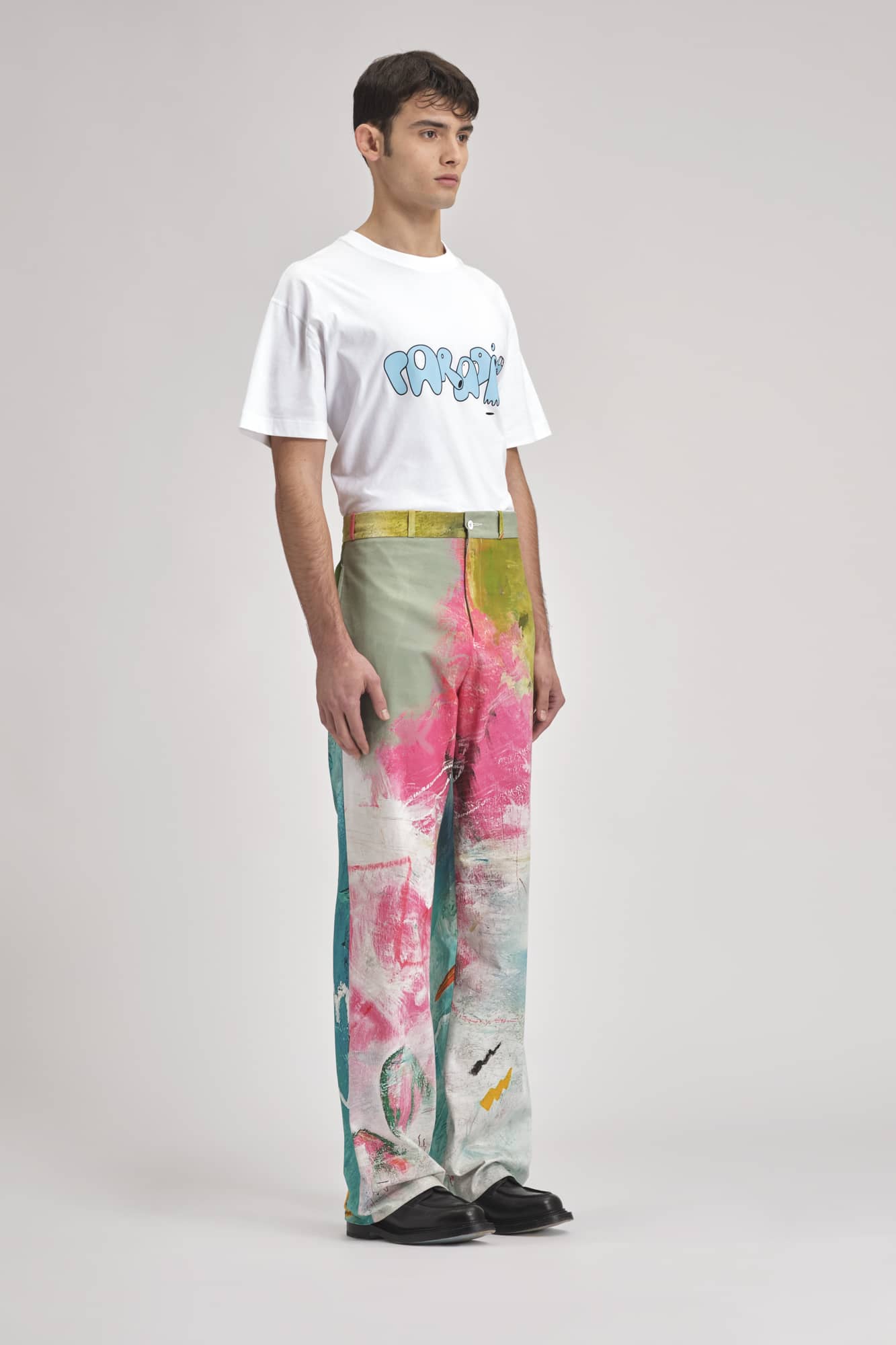 3.PARADIS & Edgar Plans : Multi Coloured Trousers
