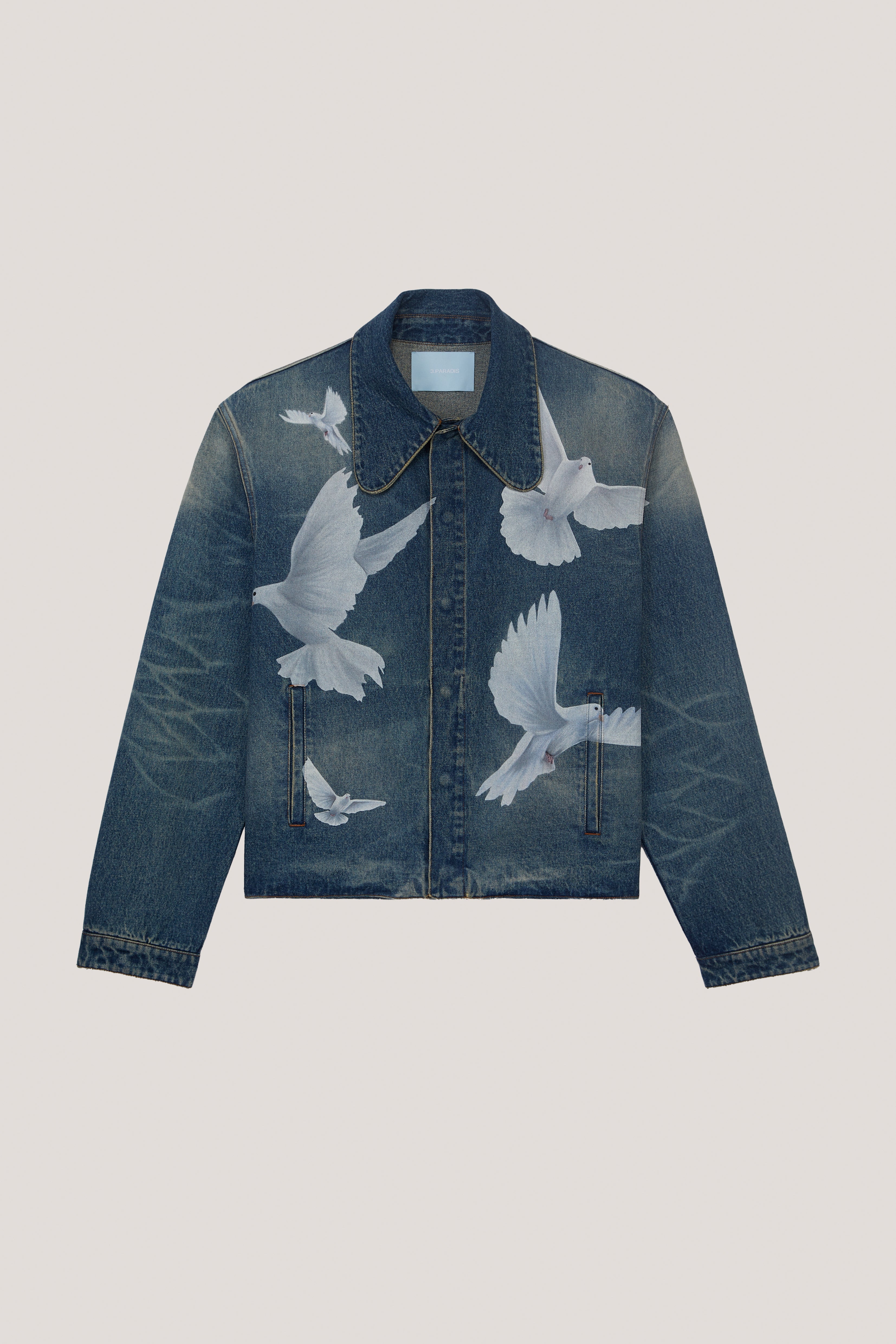 Freedom Doves Denim Jacket