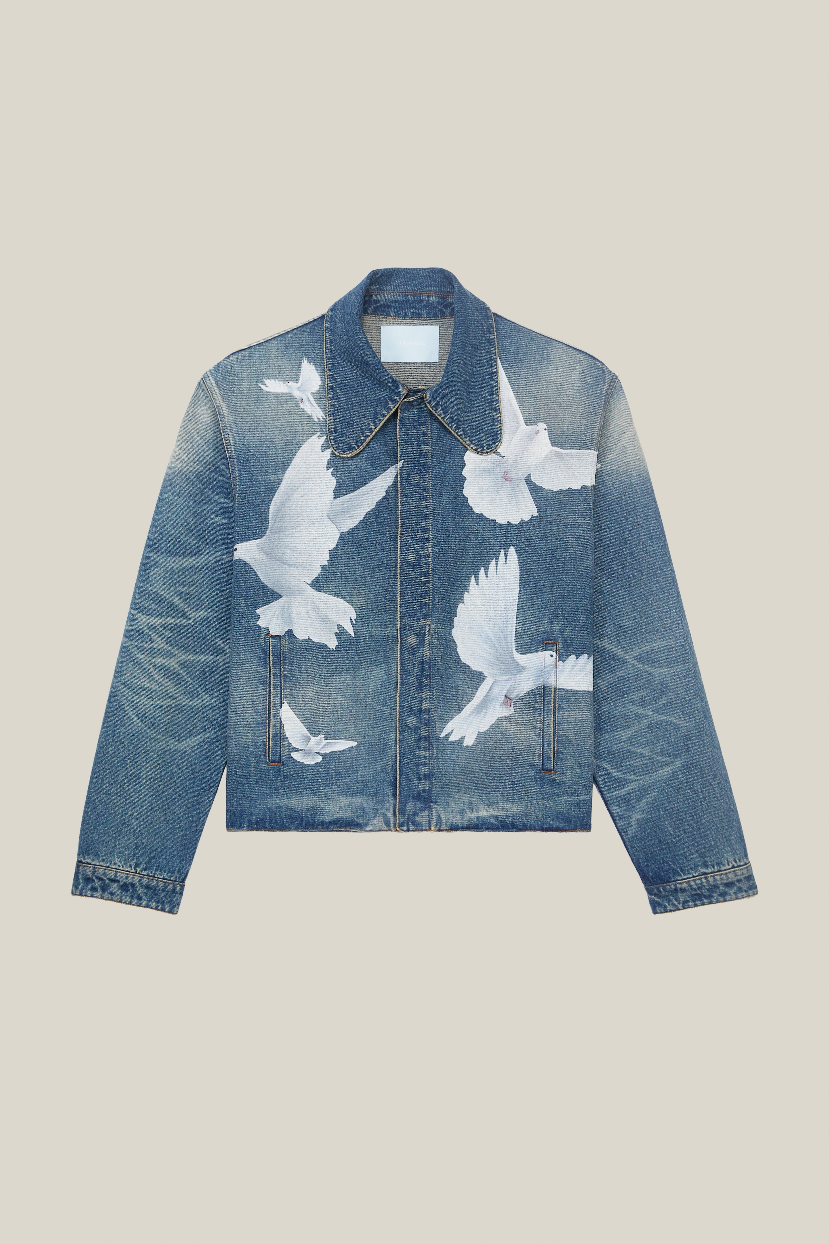 Freedom Doves Denim Jacket