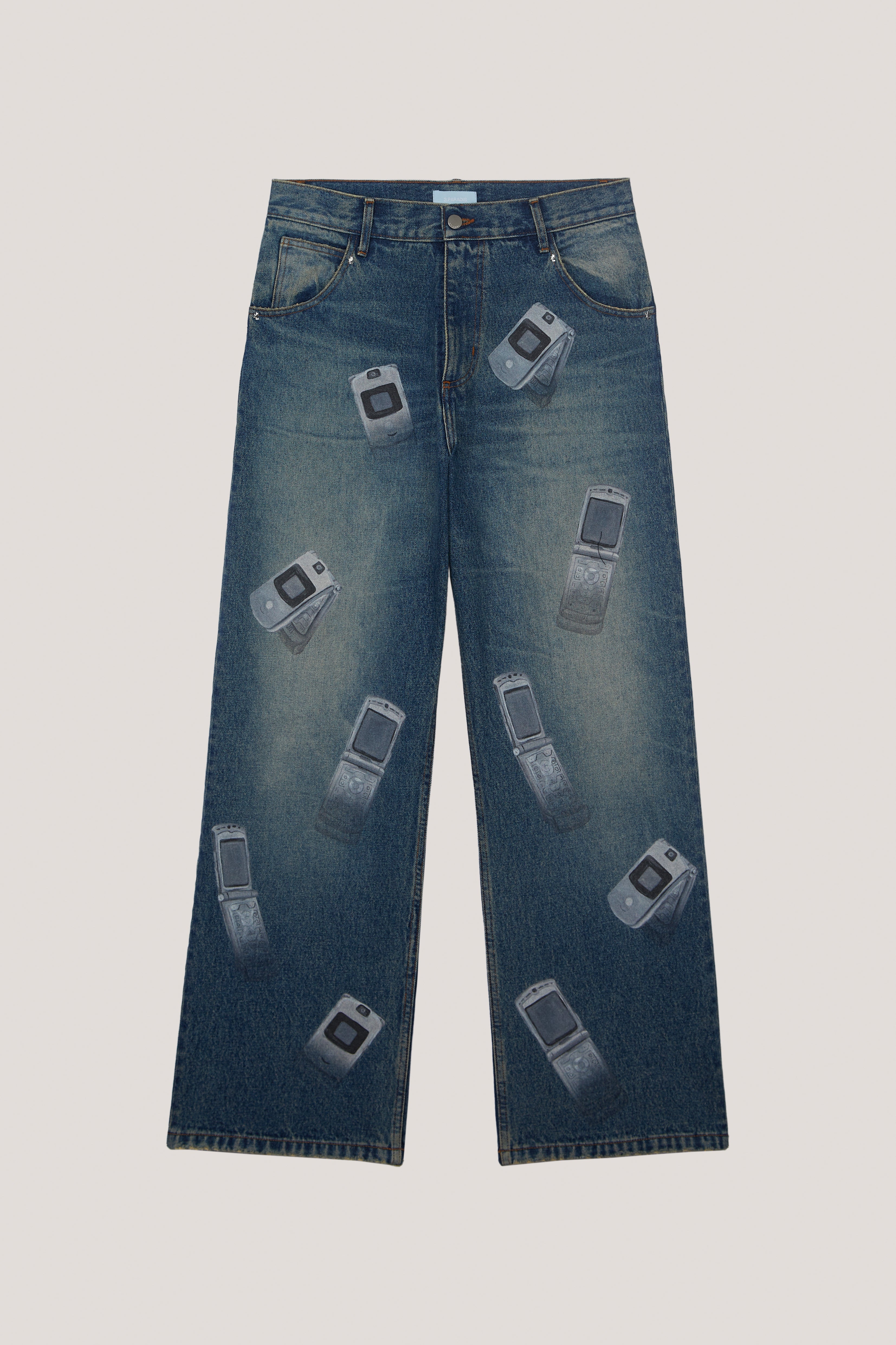 Razor Flip Phone Jeans