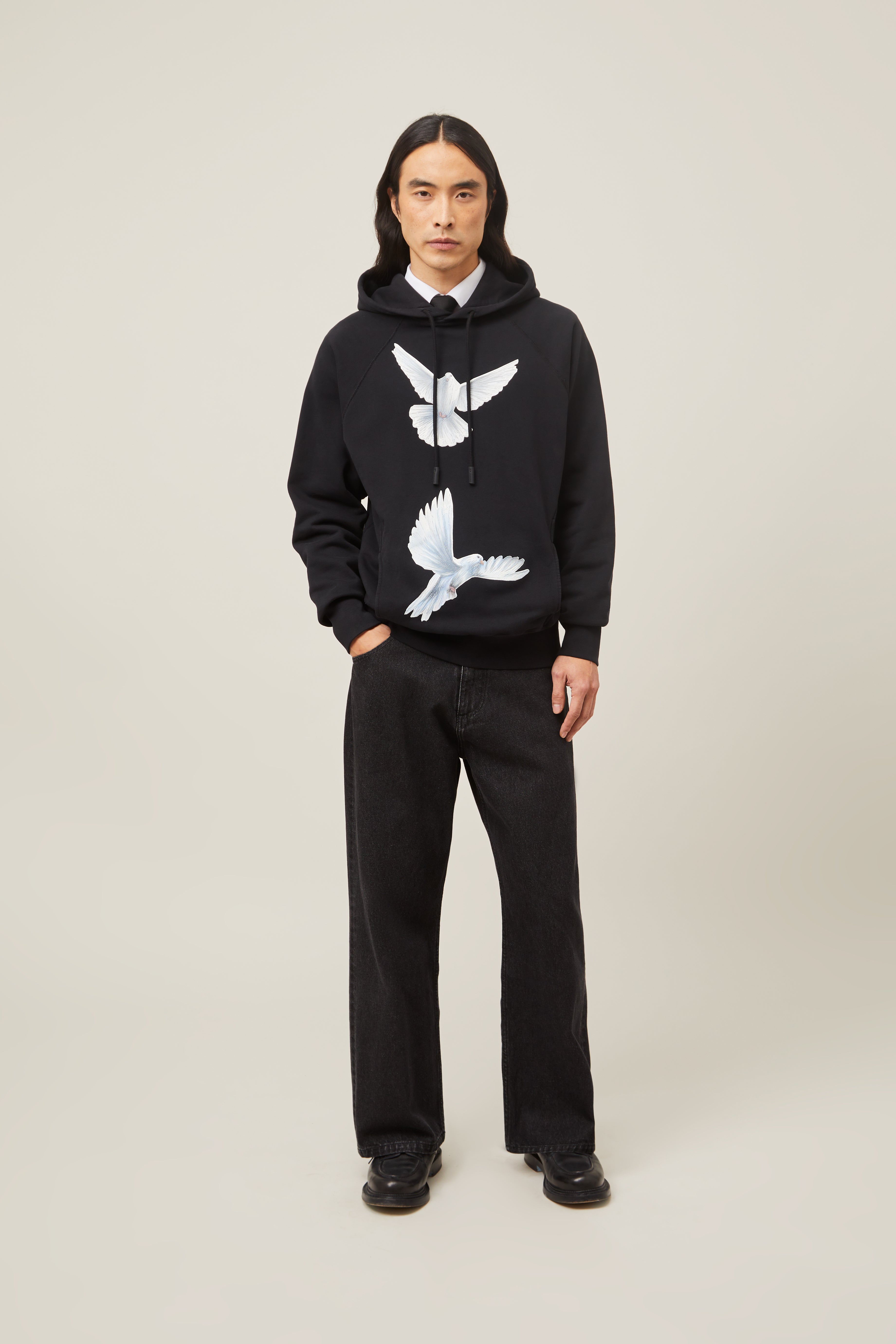 Freedom Doves Hooded Sweater