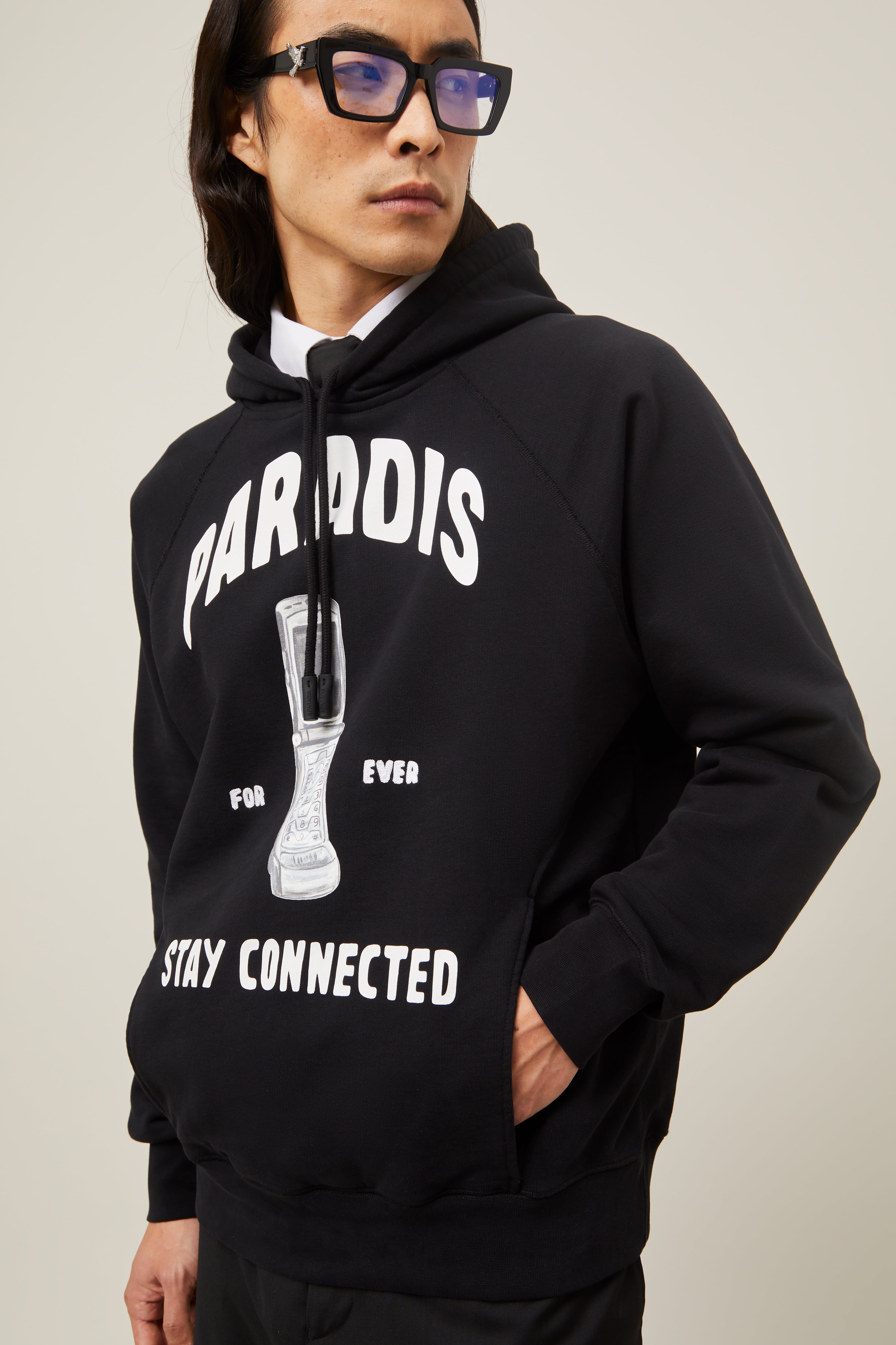 Razor Flip Phone Hooded Sweater