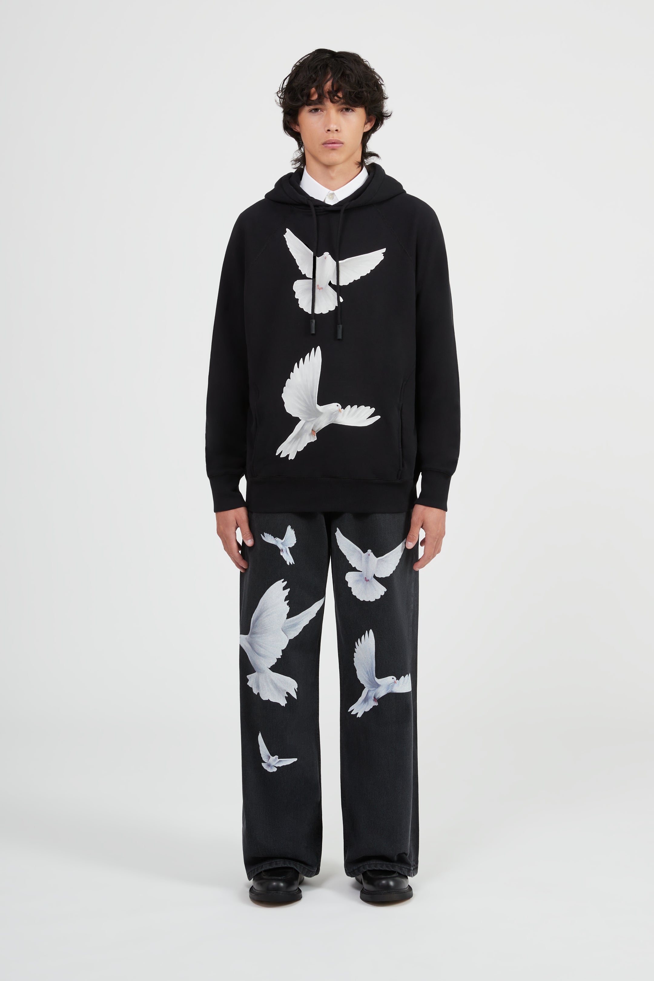 Freedom Doves Hooded Sweater