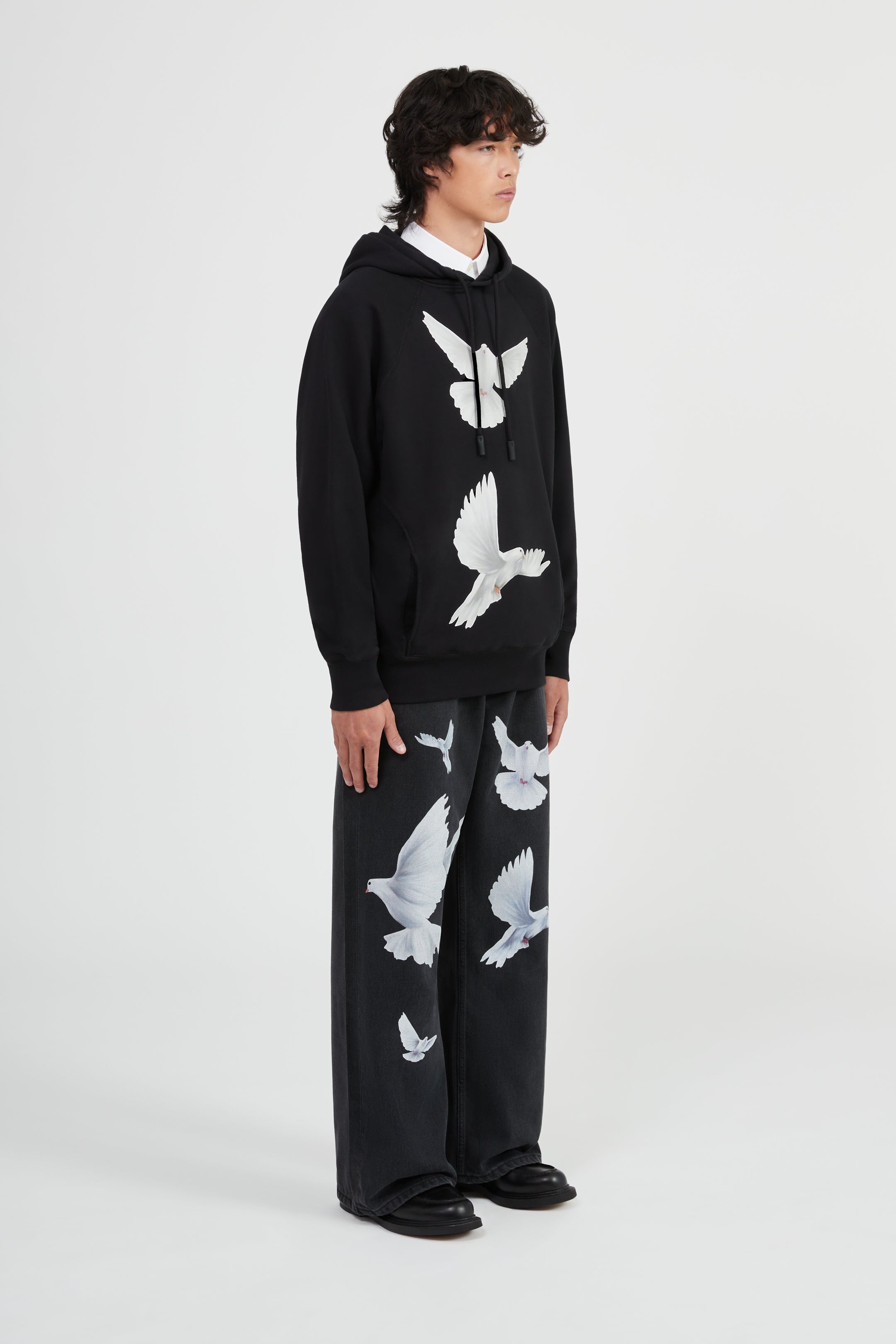 Freedom Doves Hooded Sweater