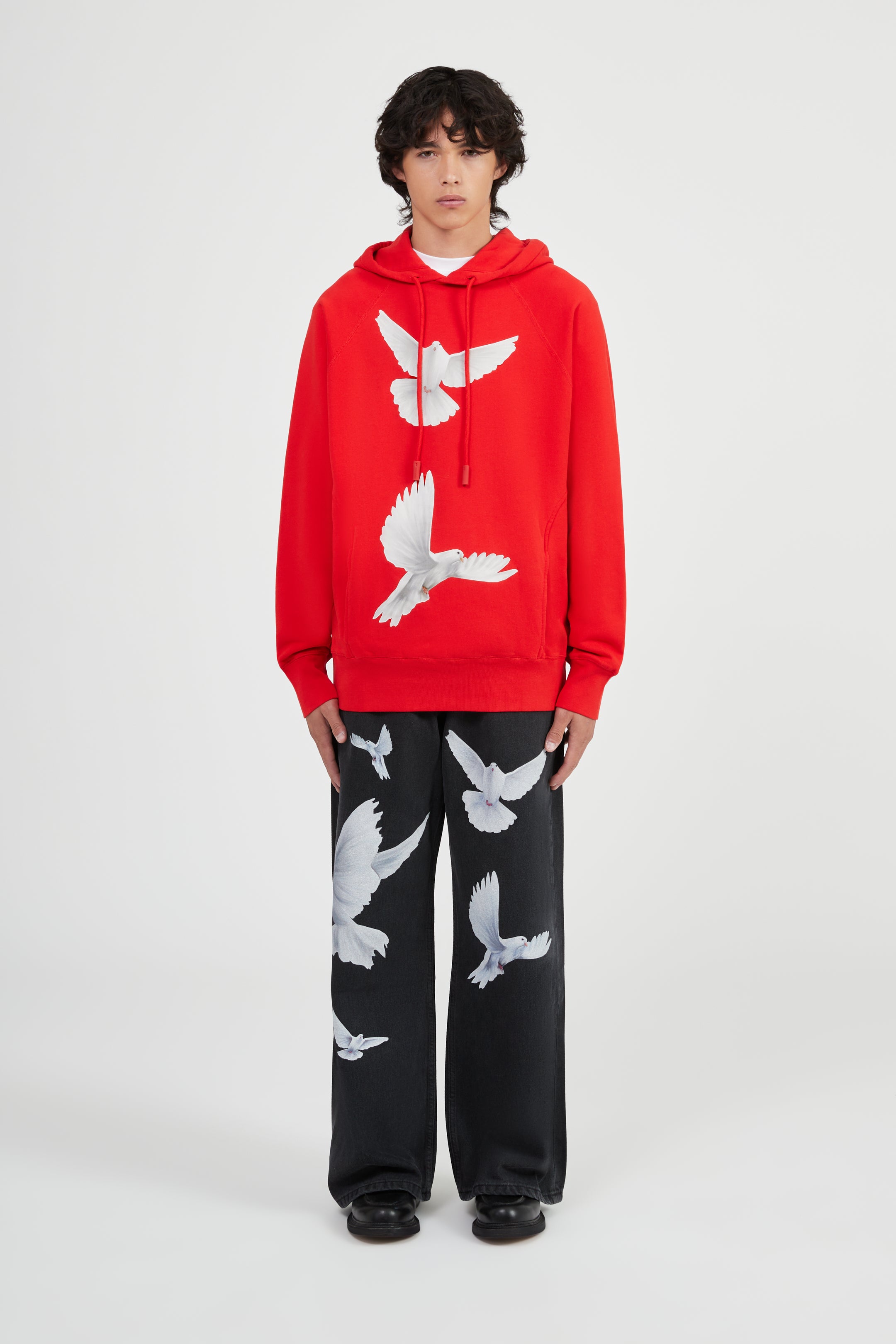 Freedom Doves Hooded Sweater