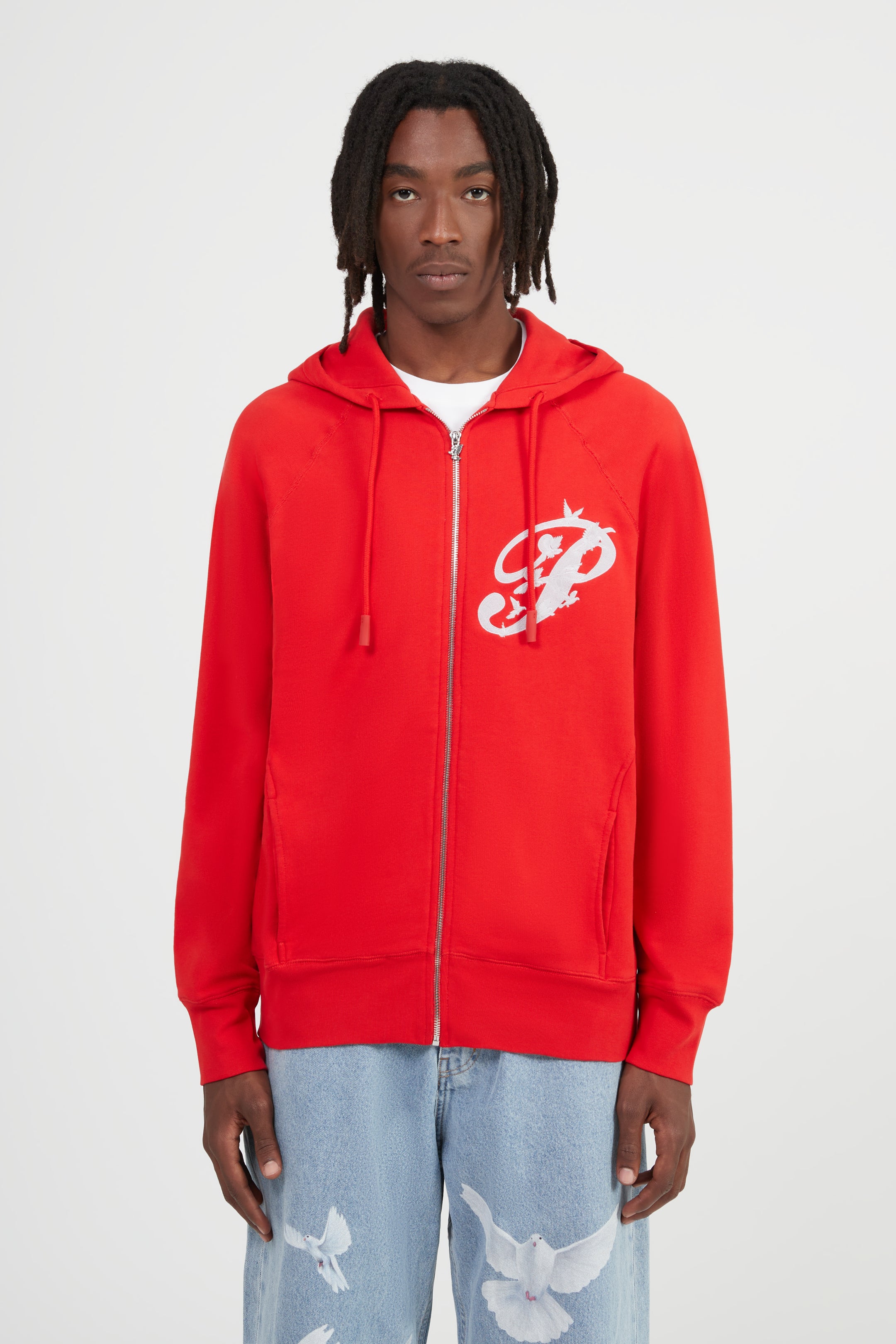 Skateboard Zipped Hooded Sweater