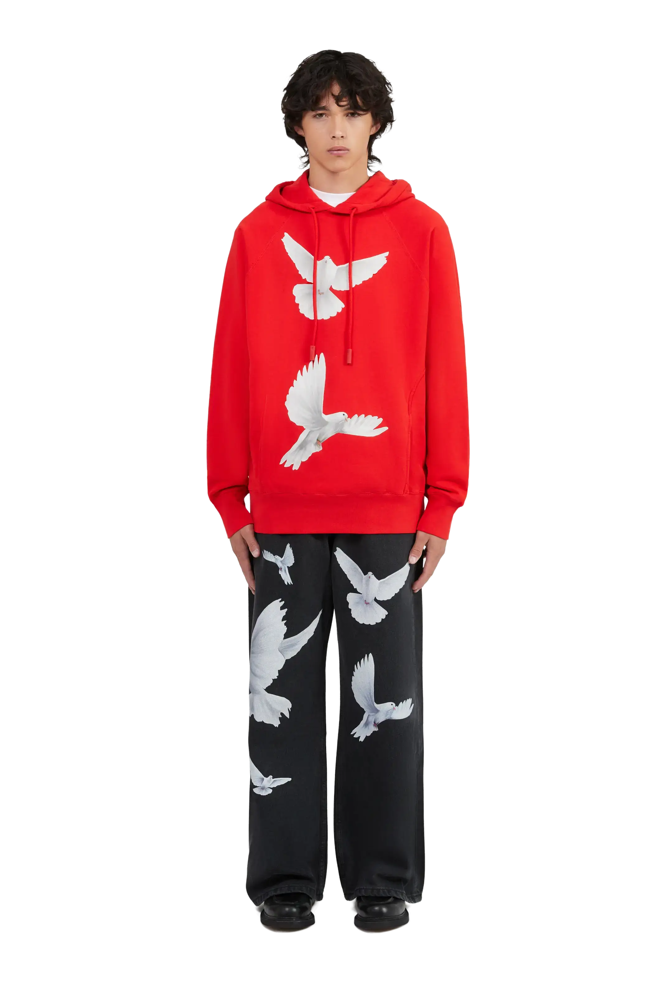 Freedom Doves Hooded Sweater