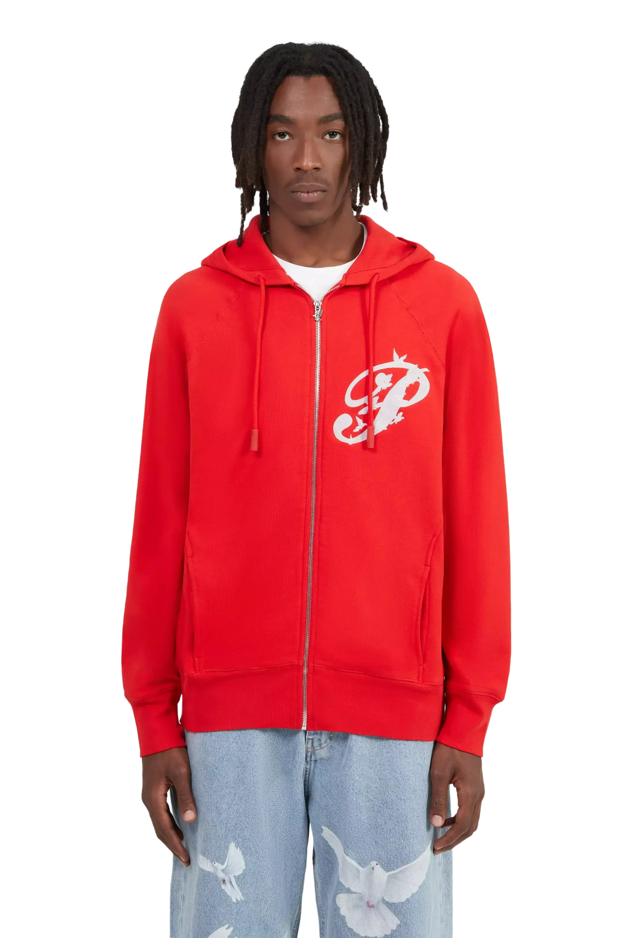 Skateboard Zipped Hooded Sweater