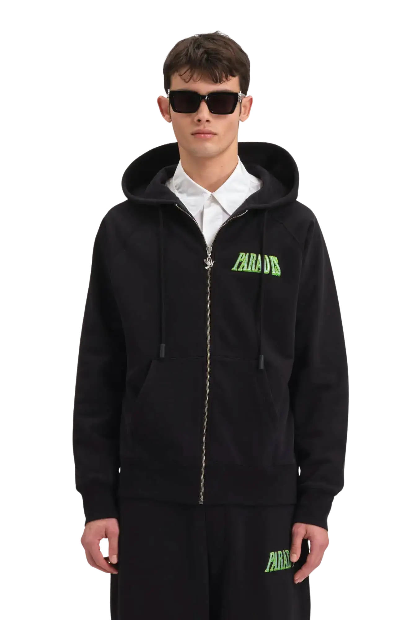 Flying Dove Zip Hooded Sweater