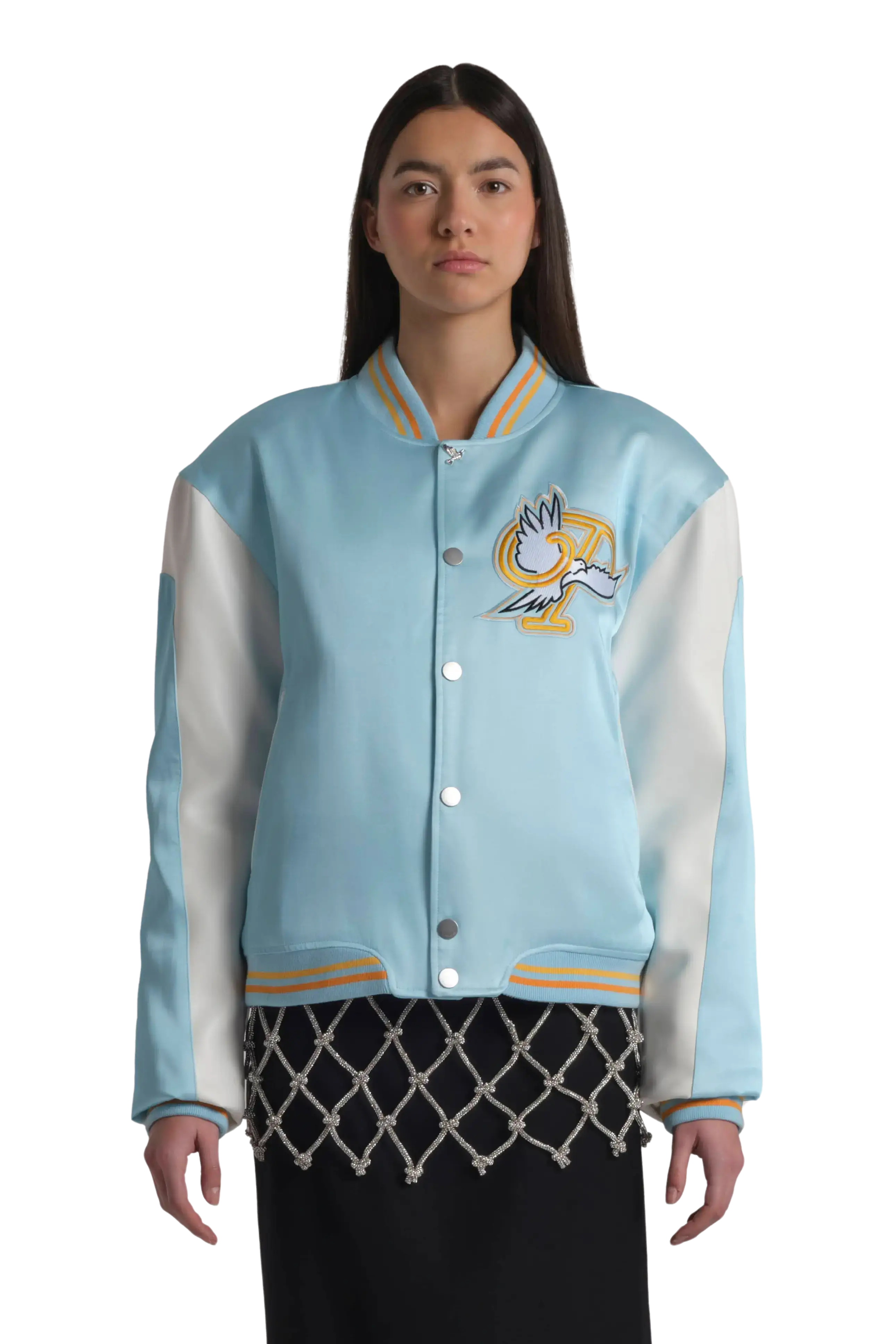 Flying Dove Varsity Jacket