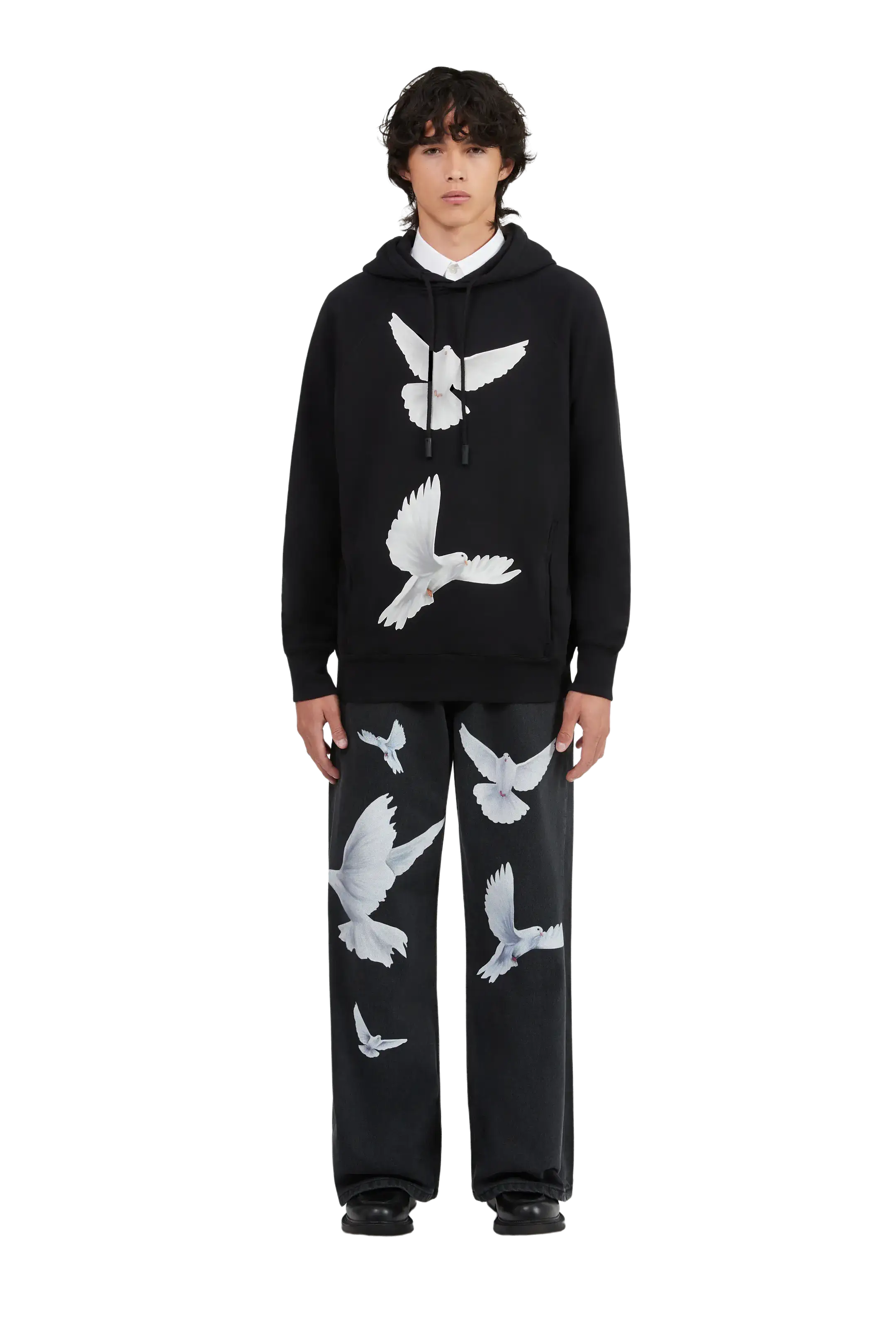 Freedom Doves Hooded Sweater