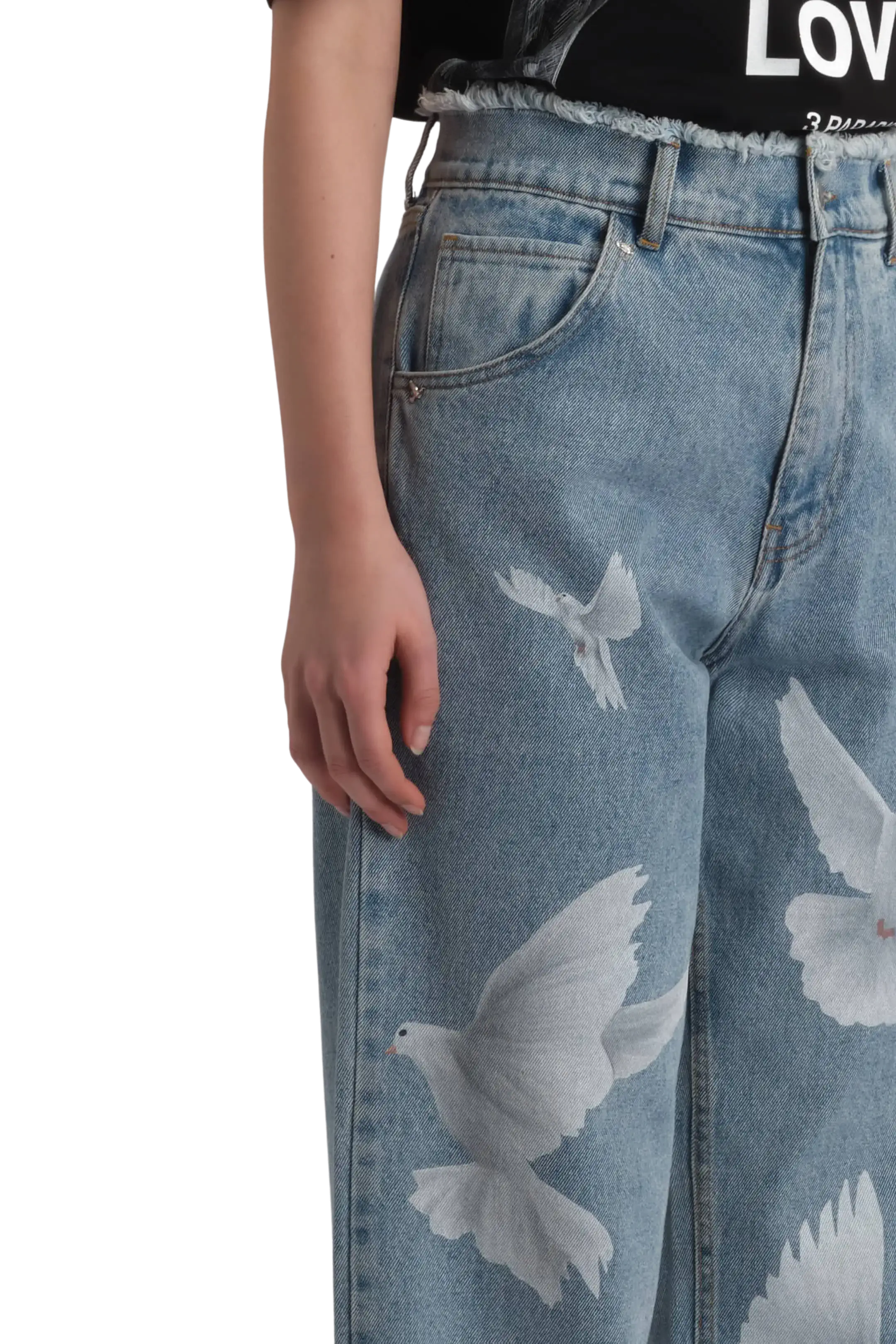 Freedom Doves Denim