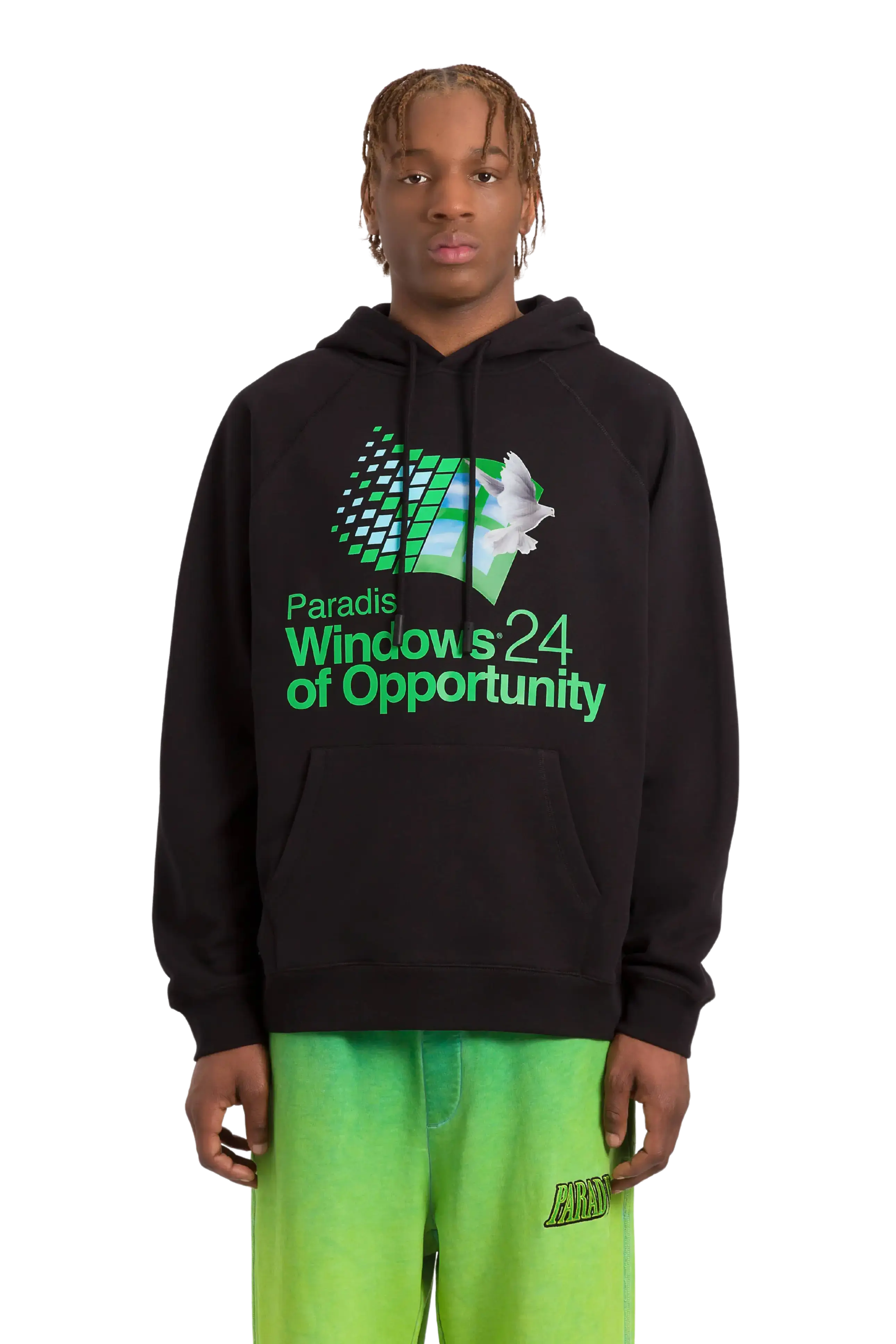 Windows Hologram Hooded Sweater