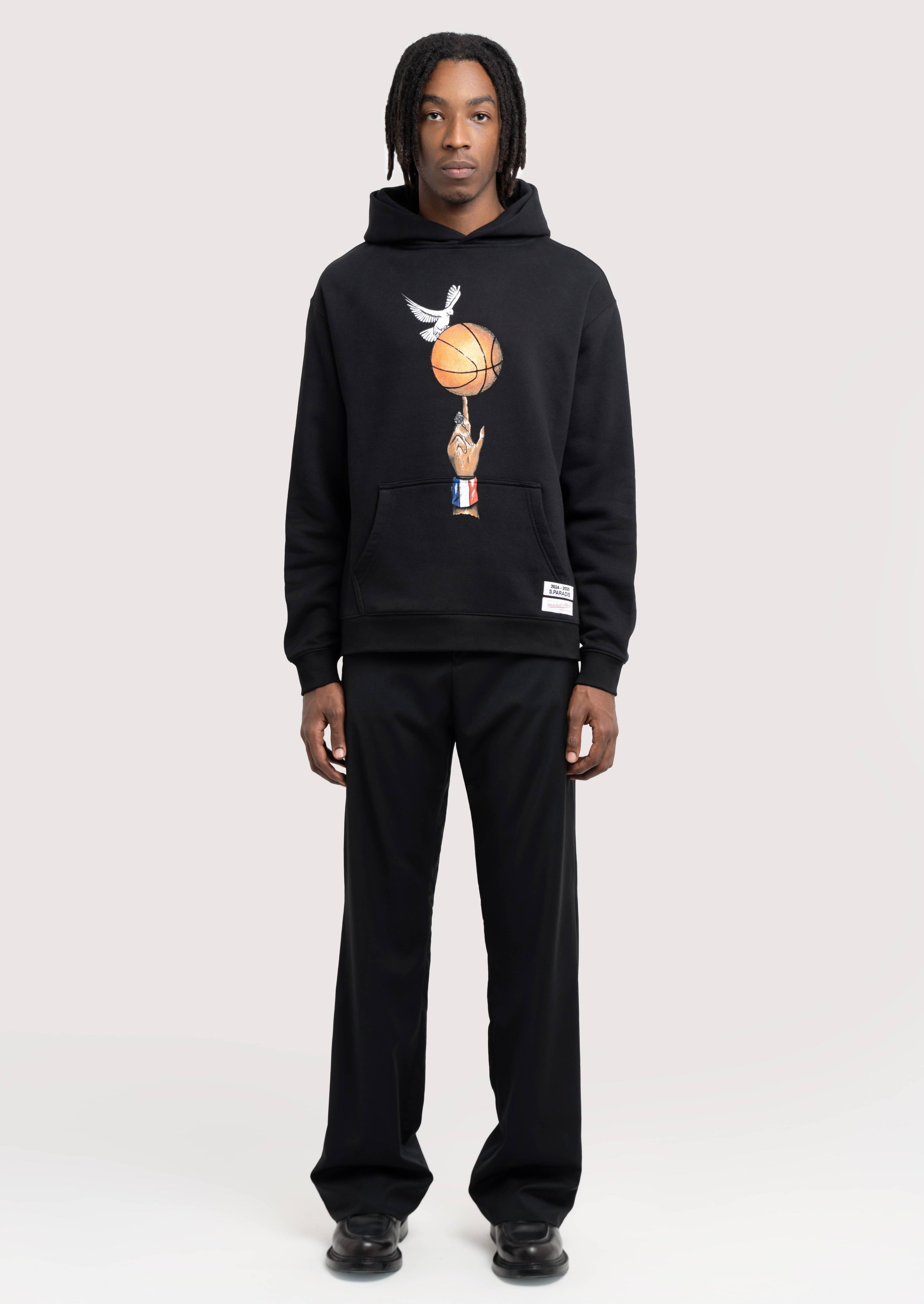 3.PARADIS, Mitchell & Ness and The NBA : Hooded Sweater