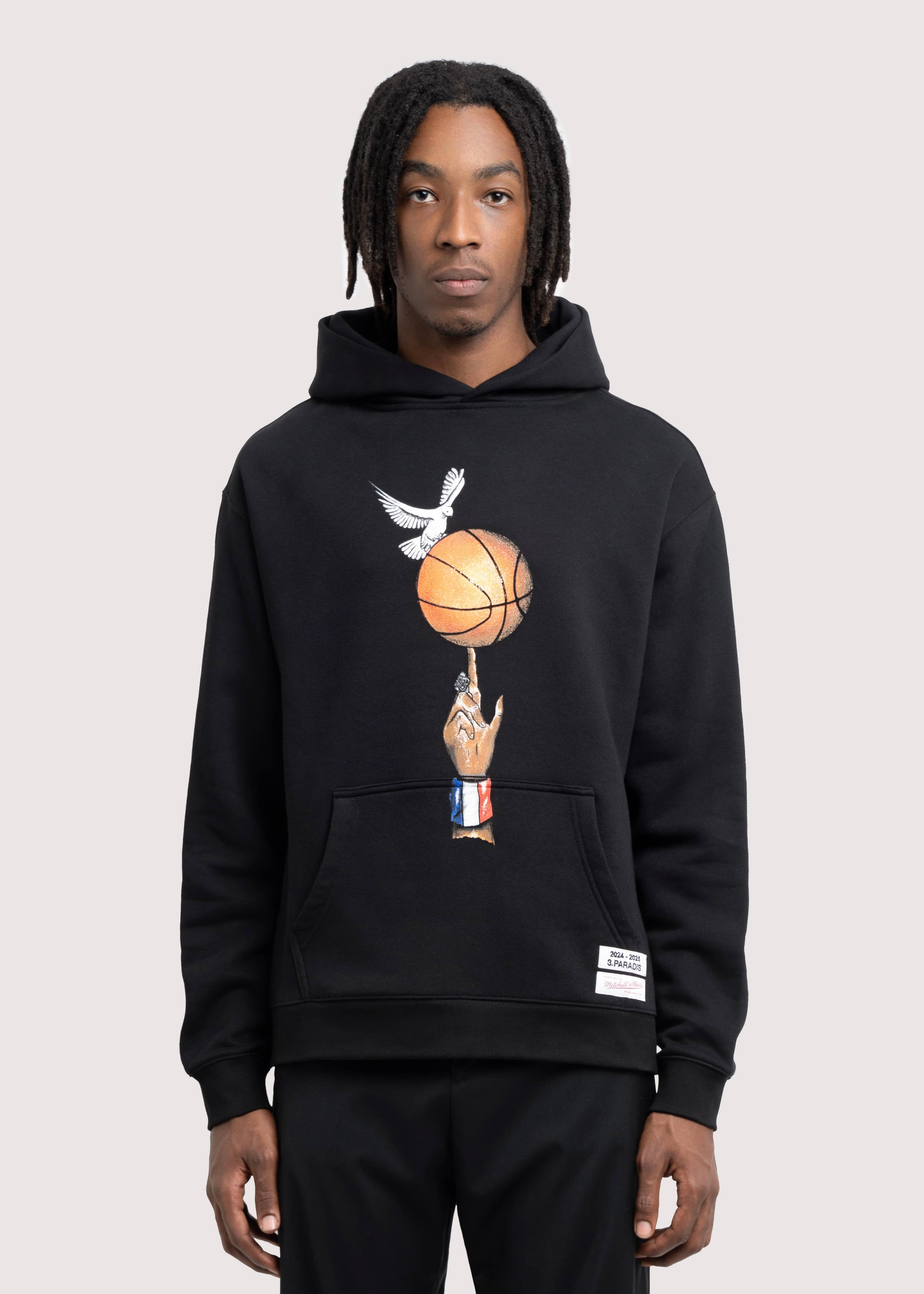 3.PARADIS, Mitchell & Ness and The NBA : Hooded Sweater