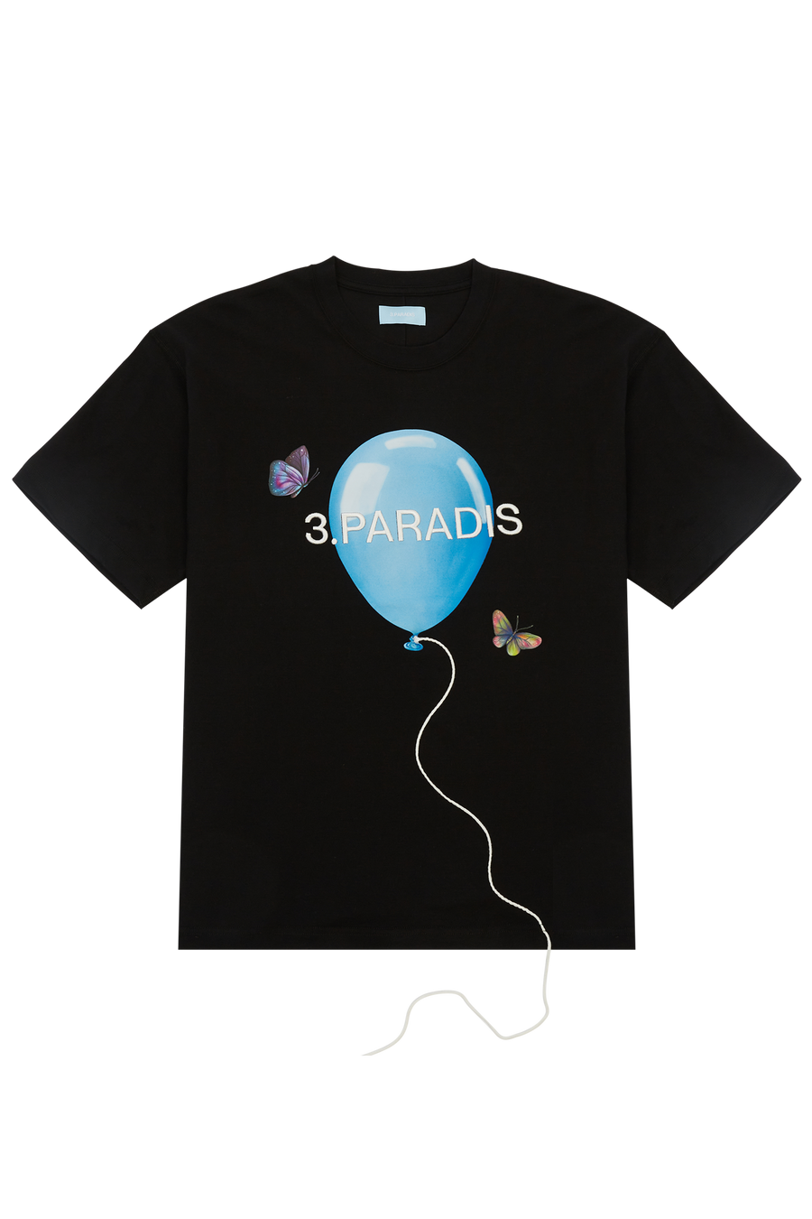 DREAMING BALLOONS BLACK T-SHIRT
