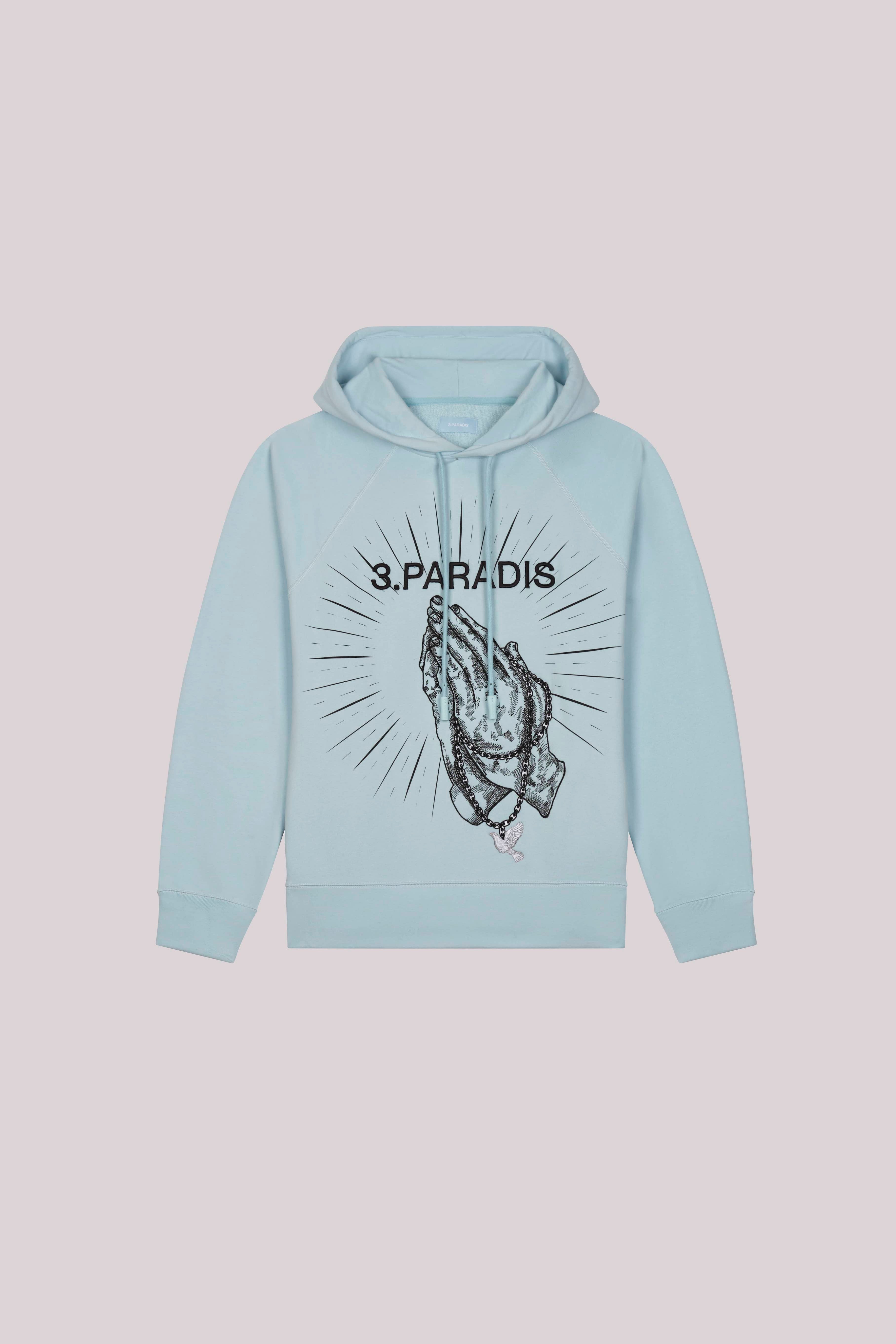 Praying Hands Hooded Sweater