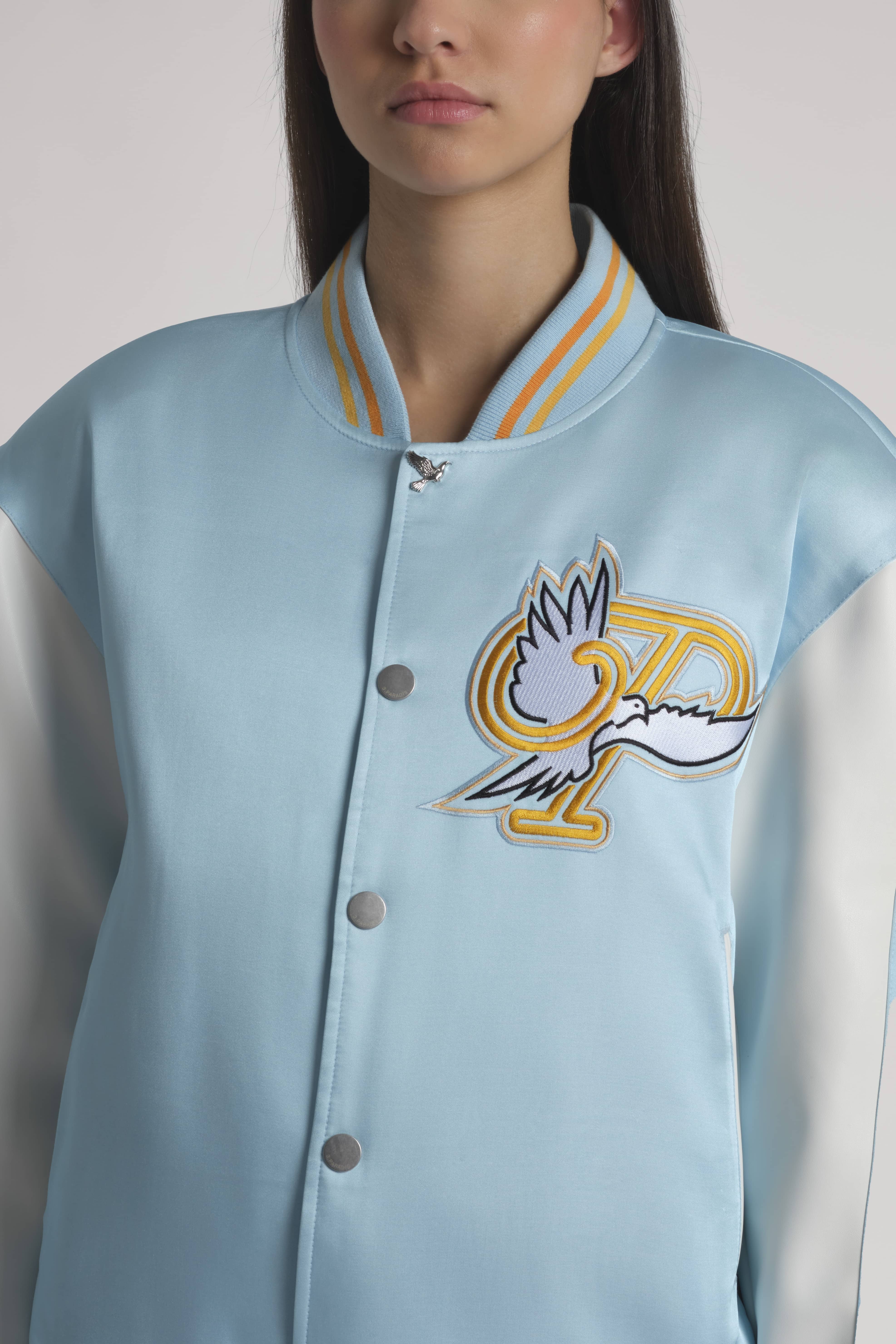 Flying Dove Varsity Jacket