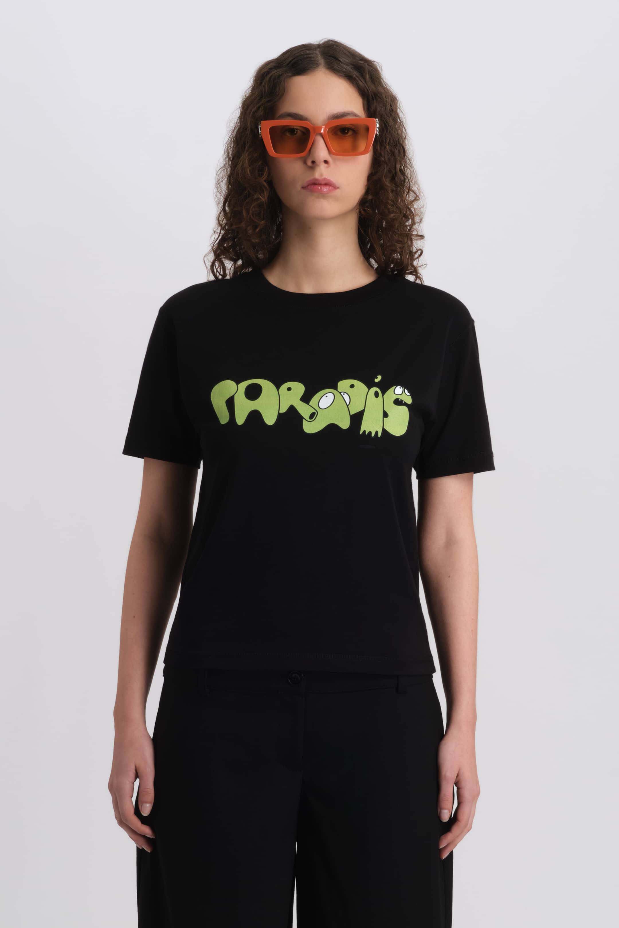 3.PARADIS & Edgar Plans : PARADIS Cropped T-Shirt