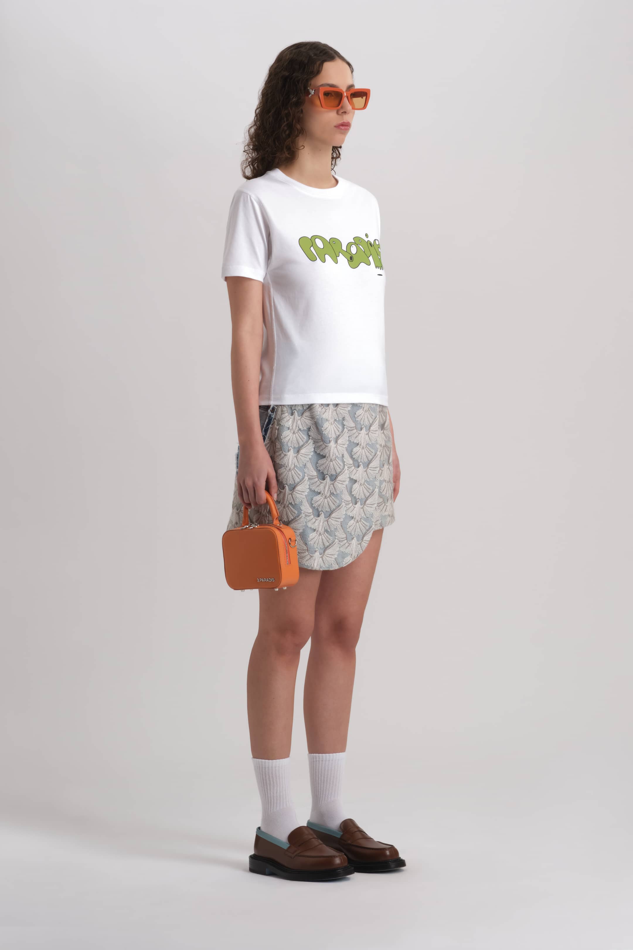 3.PARADIS & Edgar Plans : PARADIS Cropped T-shirt