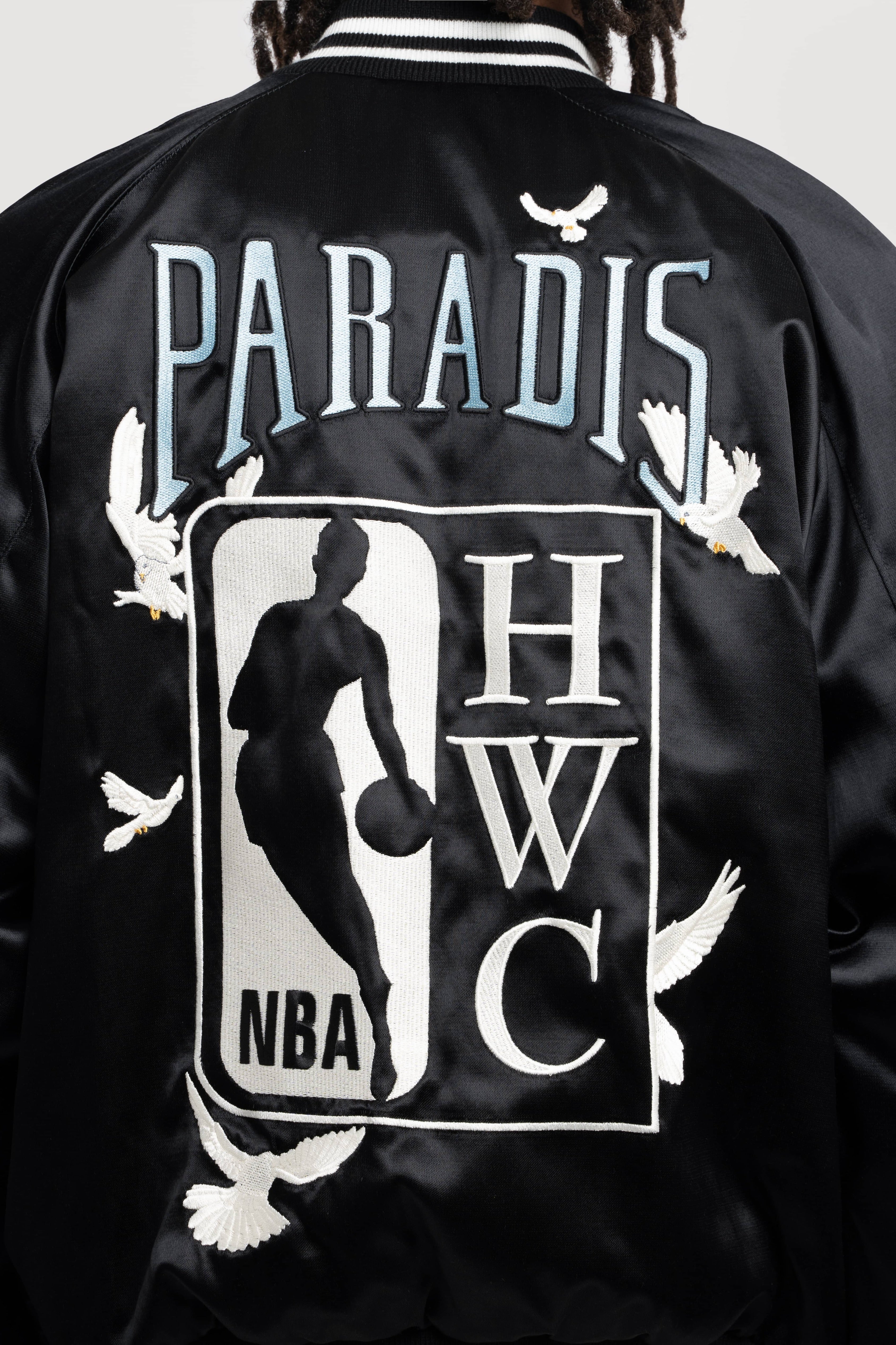 3.PARADIS, Mitchell & Ness and The NBA : PARADIS Varsity Jacket