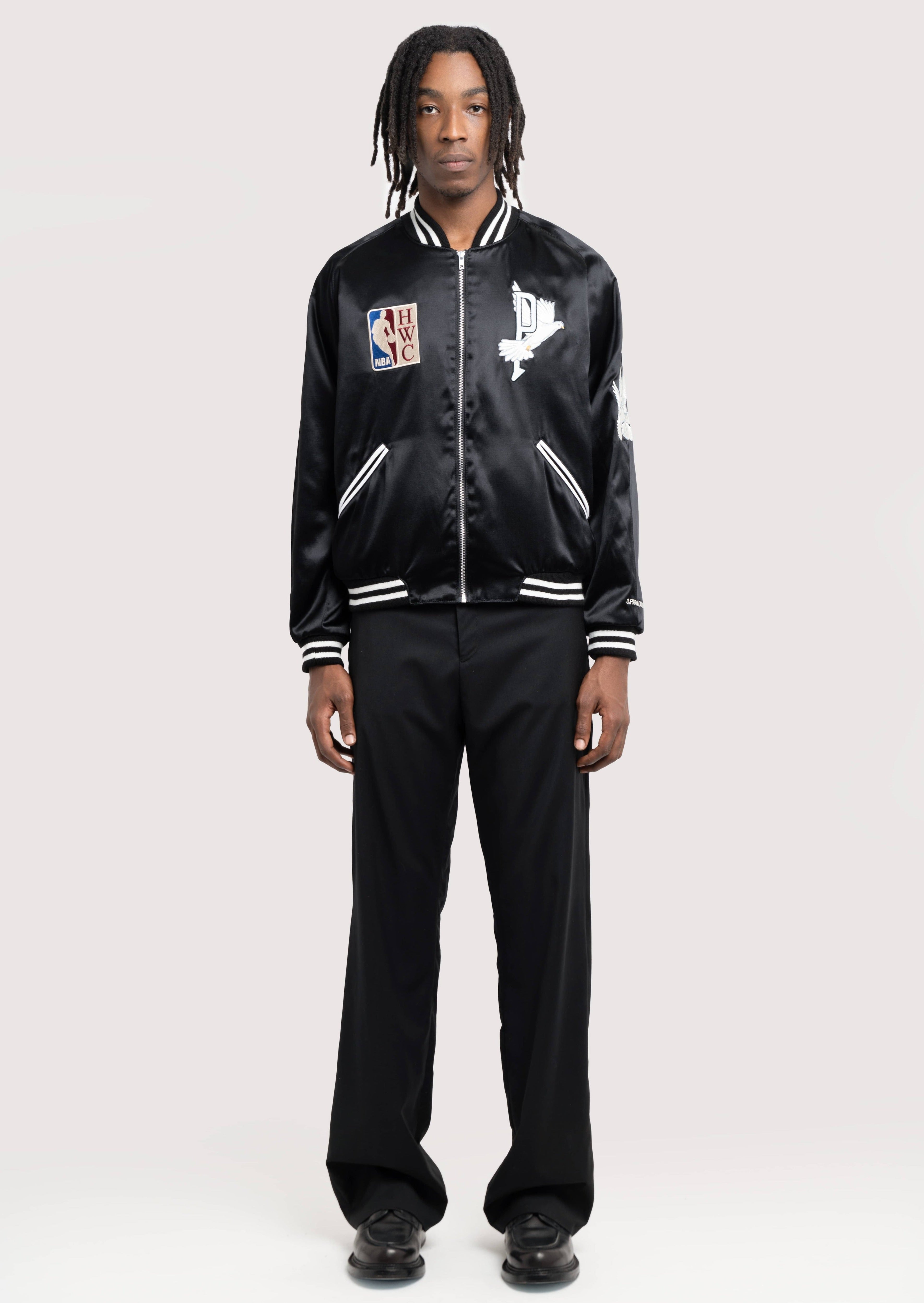 3.PARADIS, Mitchell & Ness and The NBA : PARADIS Varsity Jacket