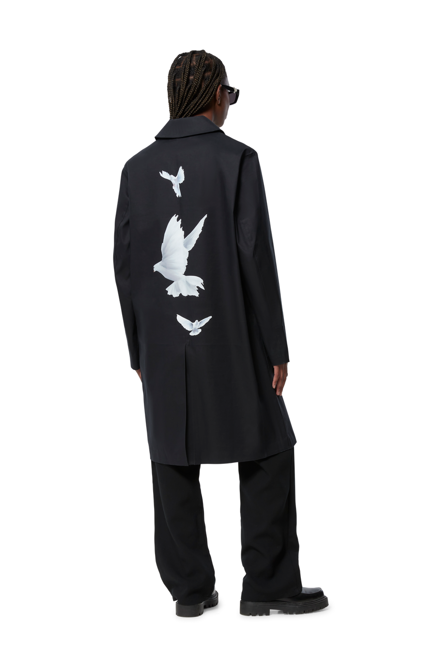 MACKINTOSH by 3.PARADIS - OXFORD BONDED COTTON 3/4 COAT