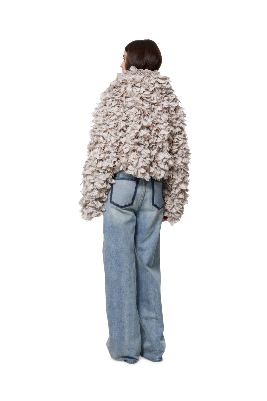 APPLIQUÉ DOVES JACKET