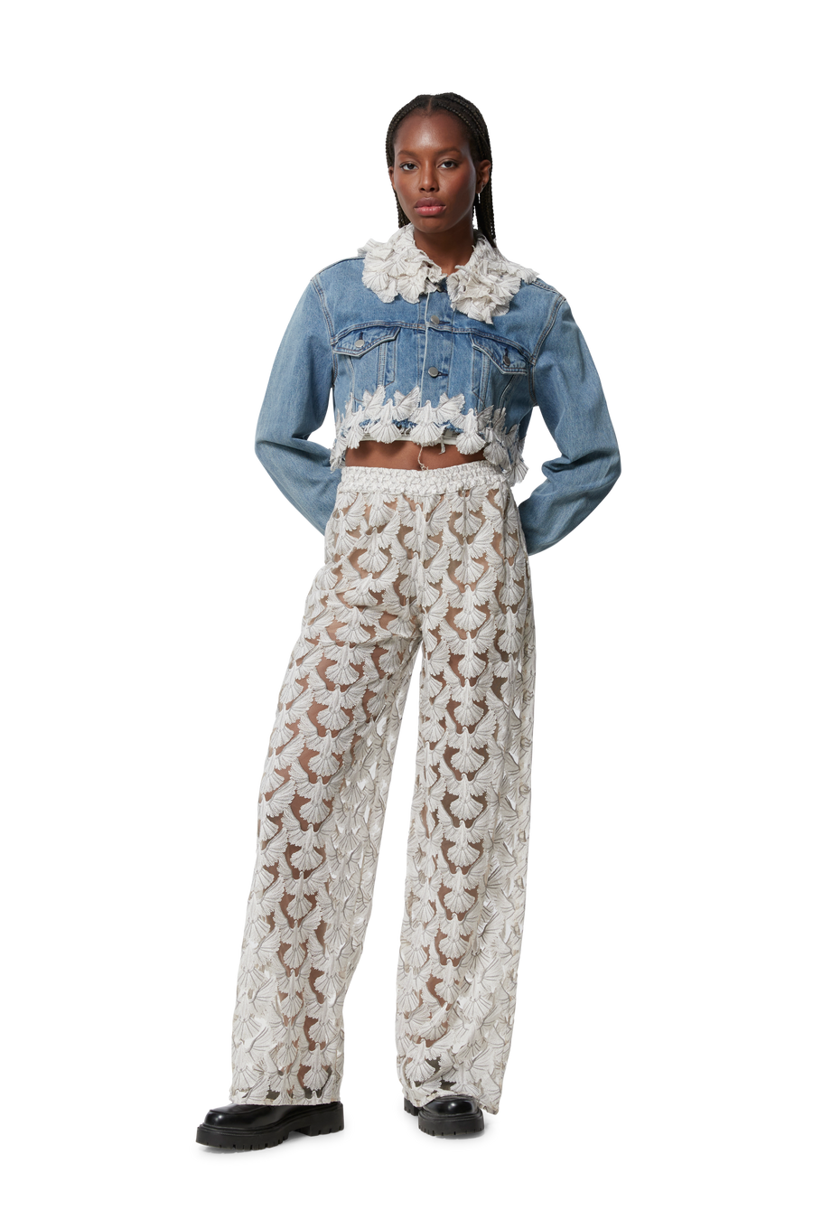 UNITY TULLE TRACK PANTS