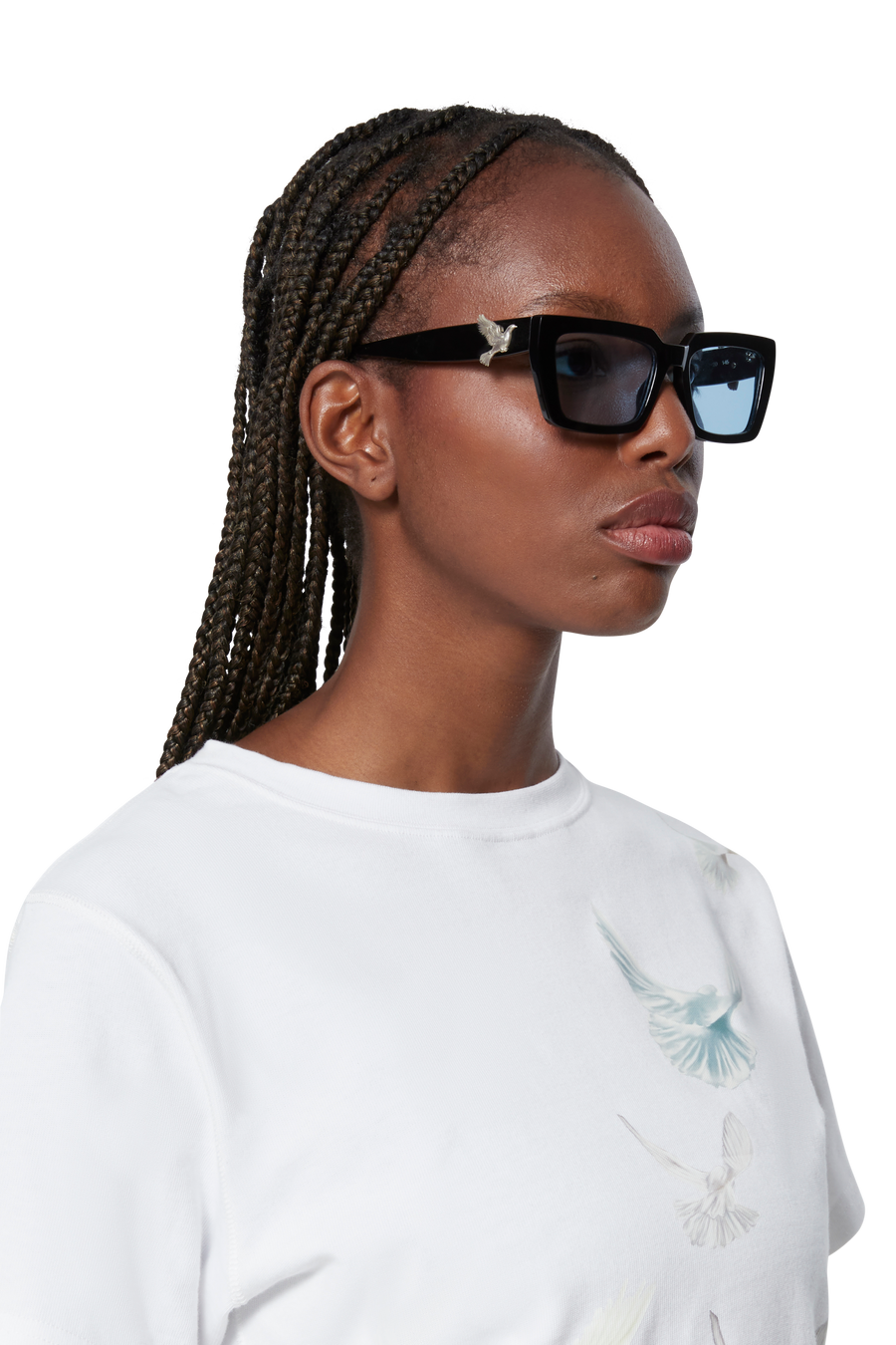 'LE RÊVEUR' BLUE LENS SUNGLASSES